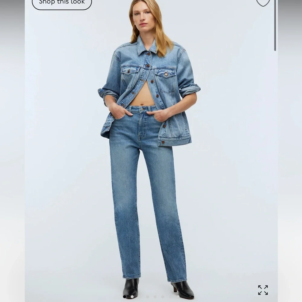 Madewell The '90s Straight Jean_9